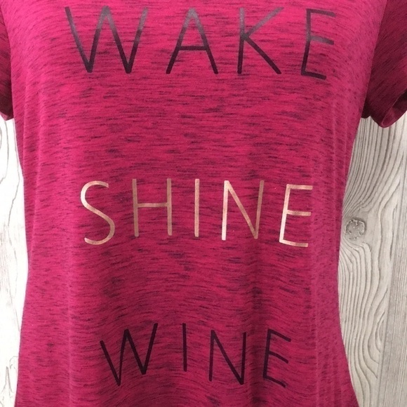 APT. 9 Wake Shine Wine V-neck Top - Picture 2 of 7